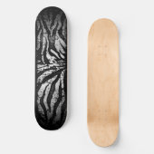 Planche de skateboard Zebra Grunge (Recto)