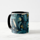 Planche de surf élégante et mug de plage aux algue (Devant gauche)
