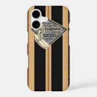 Planche de surf Waimea Hawaïen Faux Bois