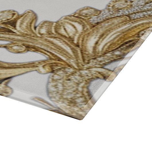 Planche décorative à découper en or (Coin)