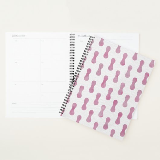 Plancher (21,6 cm x 28 cm) - Pink Pattern (Devant avec enveloppe)