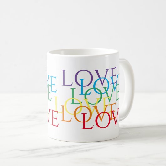 PLANCHER AMOUR Mug blanc (Devant droit)