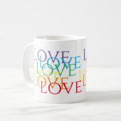 PLANCHER AMOUR Mug blanc (Devant gauche)