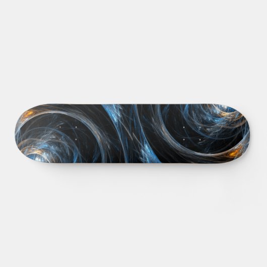 Plancher autour du monde Abstrait Art Skateboard (Horz)