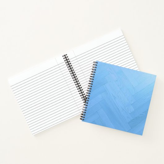 Plancher bleu Abstrait | Carnet (Intérieur)