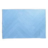 Plancher bleu Abstrait | Housse d'oreiller (devant-Droit)