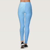 Plancher bleu Abstrait | Legging (Dos)