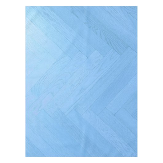 Plancher bleu Abstrait | Nappe (Devant)