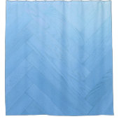 Plancher bleu Abstrait | Rideau de douche (Devant)