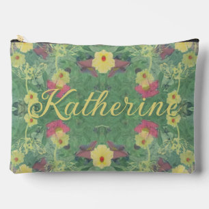 Plancher Floral avec nom Print Cut Sac à coudre