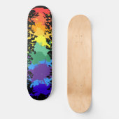 PLANCHER PEINT SPLASH GRAFFITTI SKATEBOARD (Recto)