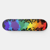 PLANCHER PEINT SPLASH GRAFFITTI SKATEBOARD (Horz)