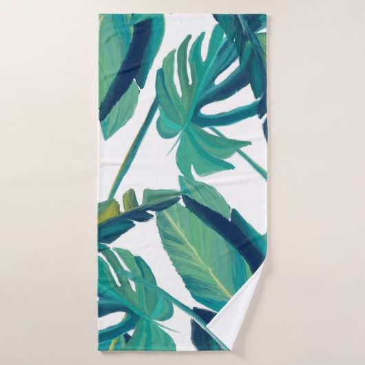 Planchers draps nature tropicale (Serviette de bain)