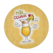 PLANCHES À DÉCOUPER EN VERRE, ART DE RECETTE PINA (Devant)