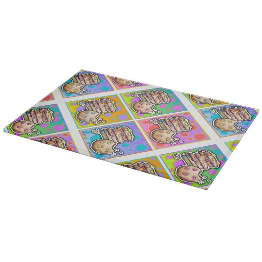 Planches à découper en verre COOKIES (Coin)