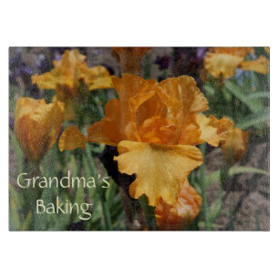 Planches à découper en verre de Grand-mère Fleurs