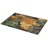 Planches à découper en verre de Grand-mère Fleurs (Coin)