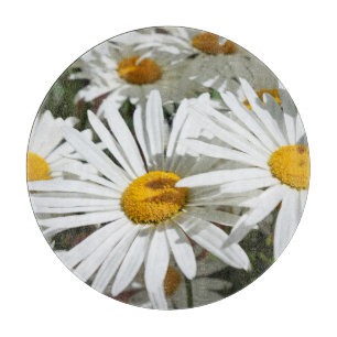 Planches à découper en verre personnalisées Fleurs