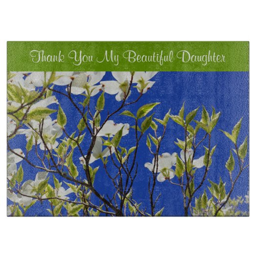 Planches à découper Merci Ma Belle Fille (Devant)