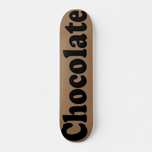 Planches à roulettes de chocolat (Devant)