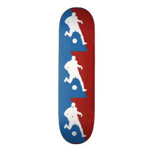 Planches à roulettes de coutume de footballeur