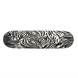 Planches à roulettes d'impression de zèbre