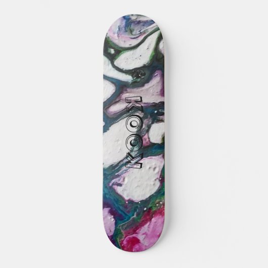 Planches à roulettes - Skateboard - Kook Art (Recto)