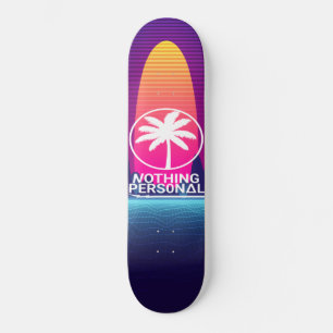 Planches à roulettes Vaporwave Sunset