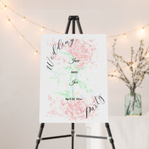 Planches de mousse de mariage de rose d'art simple