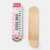 Planches de skateboard UFOS HOVERING 8 1/4" (Recto)