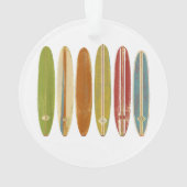 Planches de surf Longboard Style Rétro Vintage Sur (dos)