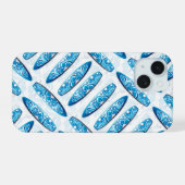 Planches de surf motif bleu (Verso Horizontal)