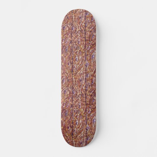 Planches en bois Pointillisme Skateboard (Recto)