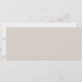 Plane Birthday Boarding Pass Ticket Kaart (Achterkant)