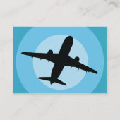 Plane - Chubby Visitekaartje (Achterkant)