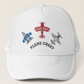 Plane Crazy Trucker Pet (Voorkant)