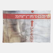 Plane Danger Theedoek (Horizontaal)