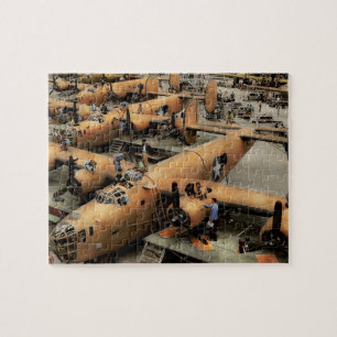 Plane - Factory - The Great Liberator 1943 Legpuzzel