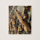 Plane - Factory - The Great Liberator 1943 Legpuzzel (Verticaal)