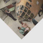 Plane - Factory - The Great Liberator 1943 Tissuepapier (Detail)