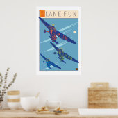 Plane Fun-Print Poster (Keuken)
