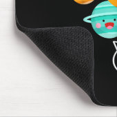 Plane Funny Cartoon Planets Never Forget Muismat (Hoek)