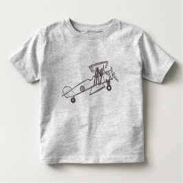 Plane Peuter T-shirt Boy Shirt