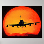 Plane Poster (Voorkant)