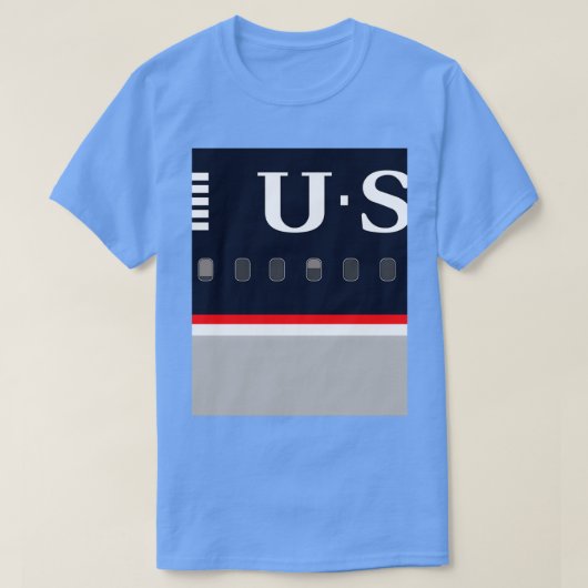 Plane s US Airways T-shirt (Design voorkant)