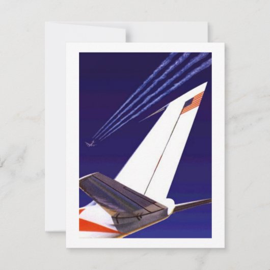 PLANE TAILS EN TRAILS PARTIJINVITATIE EZ2CUSTOMIZE KAART (Voorkant)