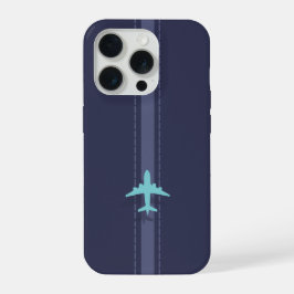 Plane themed iPhone 15 pro hoesje