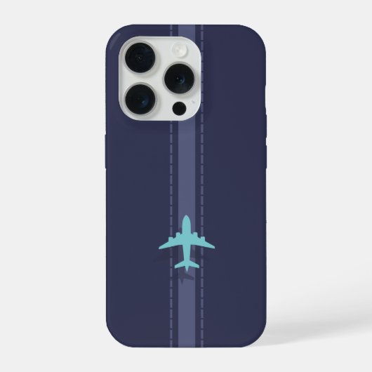 Plane themed  iPhone hoesje (Achterkant)