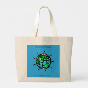 Planeet Aarde - Duurzaam leven - Behoud Grote Tote Bag