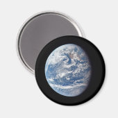 Planeet Aarde genomen door de Apollo 11 bemanning. Magneet (Voorkant / Achterkant)